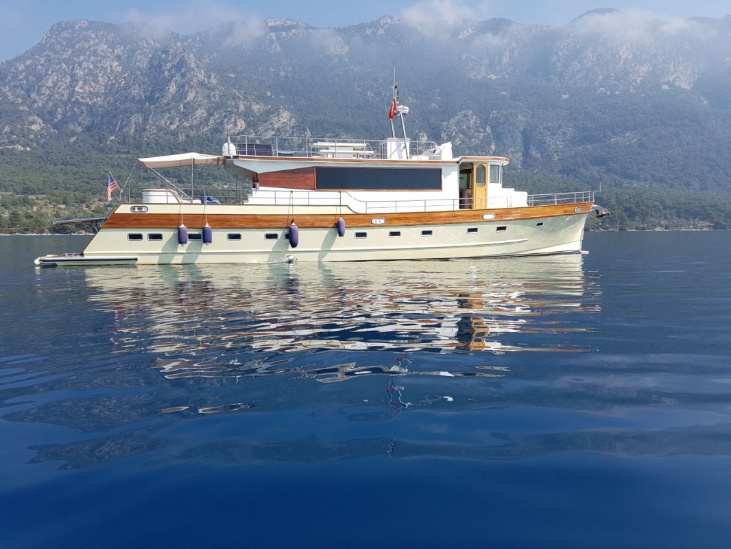 MC10485 Agantur Bodrum Custom Built Steel Trawler